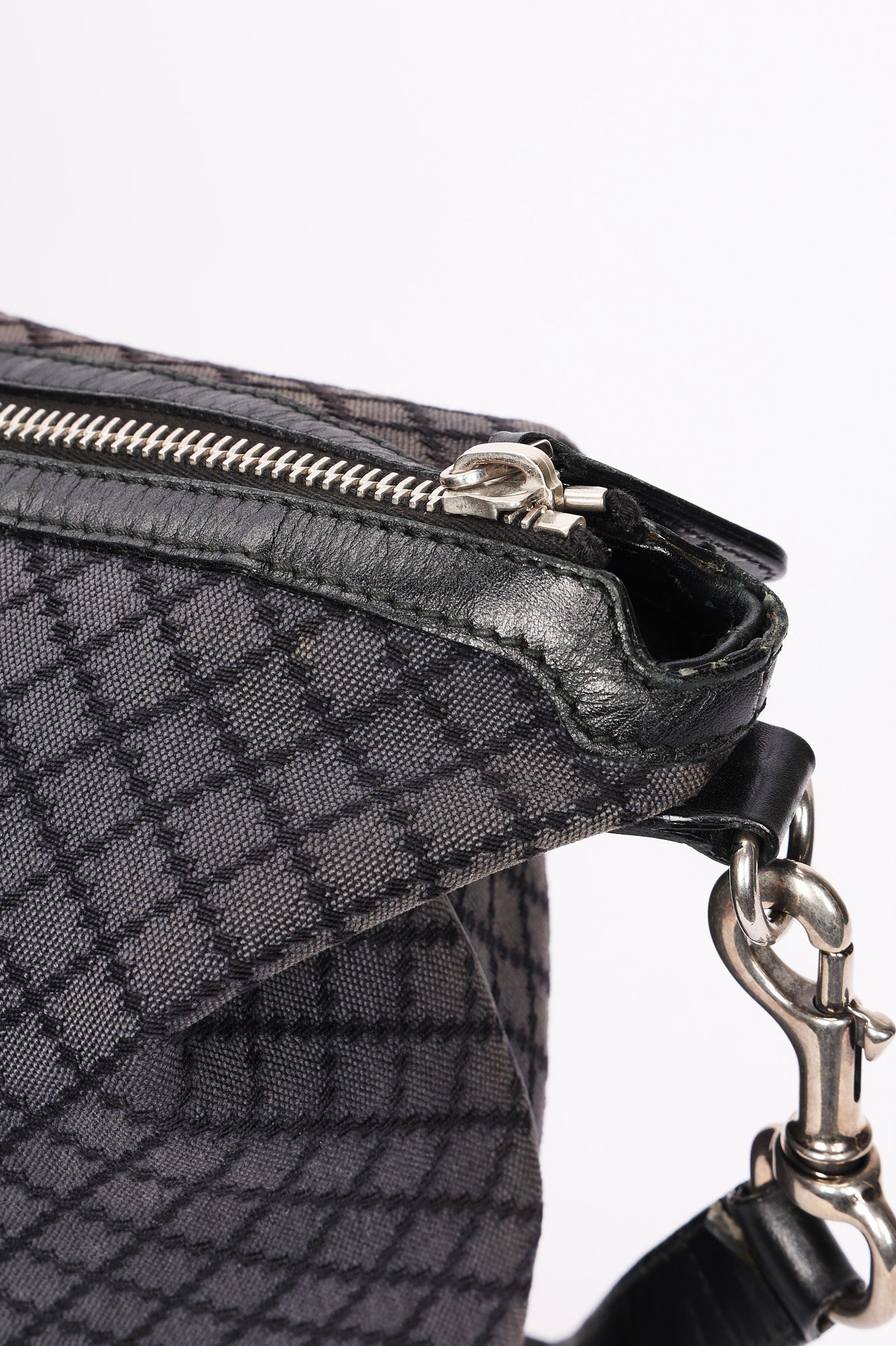 Gucci Diamante Half Moon Shoulder Bag