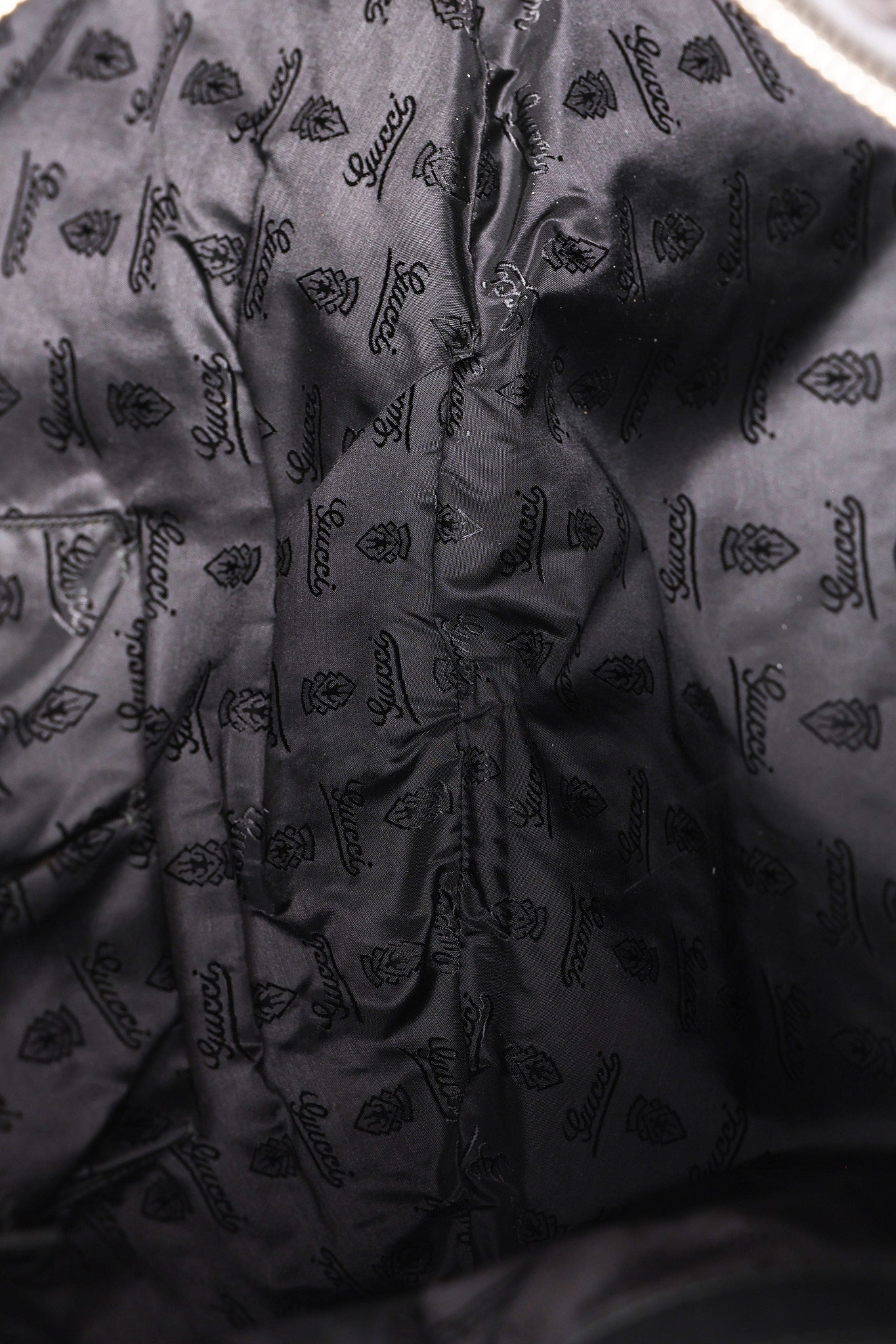 Gucci Diamante Half Moon Shoulder Bag