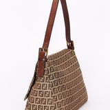 Fendi Zucchino Mamma Forever Baguette GHW