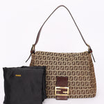 Fendi Zucchino Mamma Forever Baguette GHW