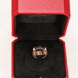 Cartier 18K Rose Gold and 18K White Gold Astro Love Ring, Size US 4