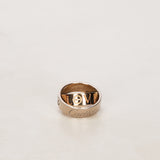 Cartier 18K Rose Gold and 18K White Gold Astro Love Ring, Size US 4