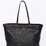 Chanel Shopping Fever Tote Black Caviar SHW