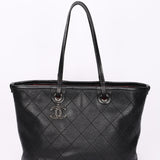 Chanel Shopping Fever Tote Black Caviar SHW