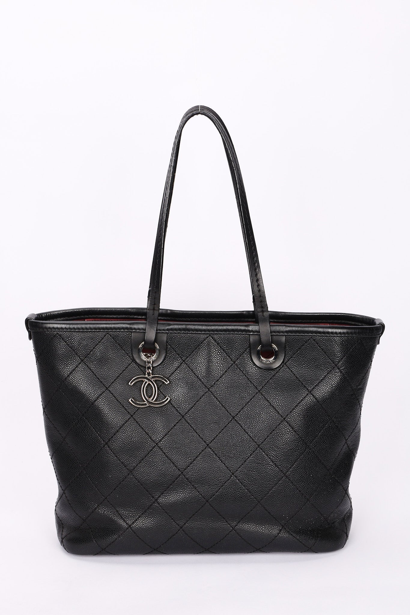 Chanel Shopping Fever Tote Black Caviar SHW