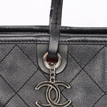 Chanel Shopping Fever Tote Black Caviar SHW