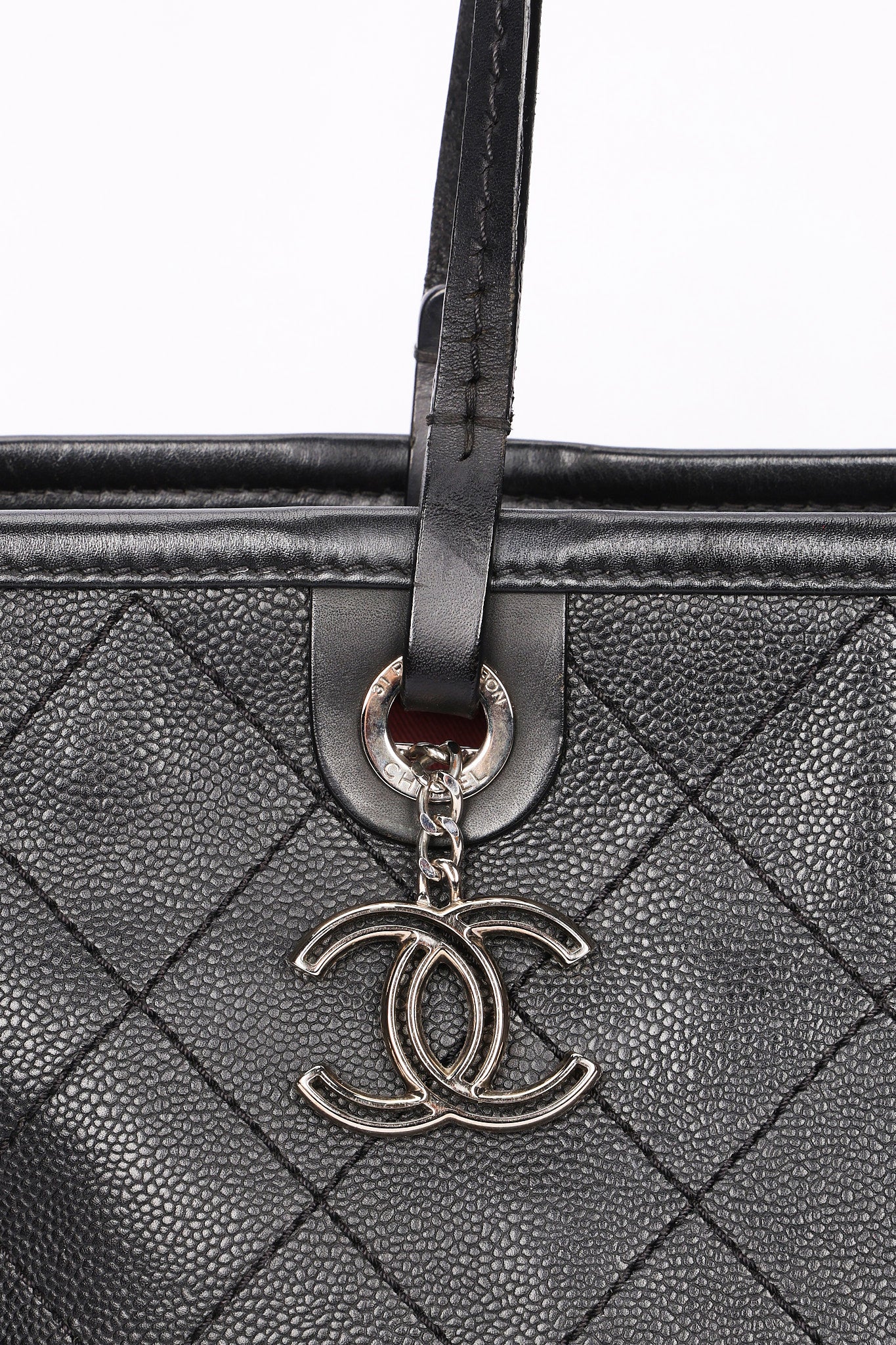 Chanel Shopping Fever Tote Black Caviar SHW