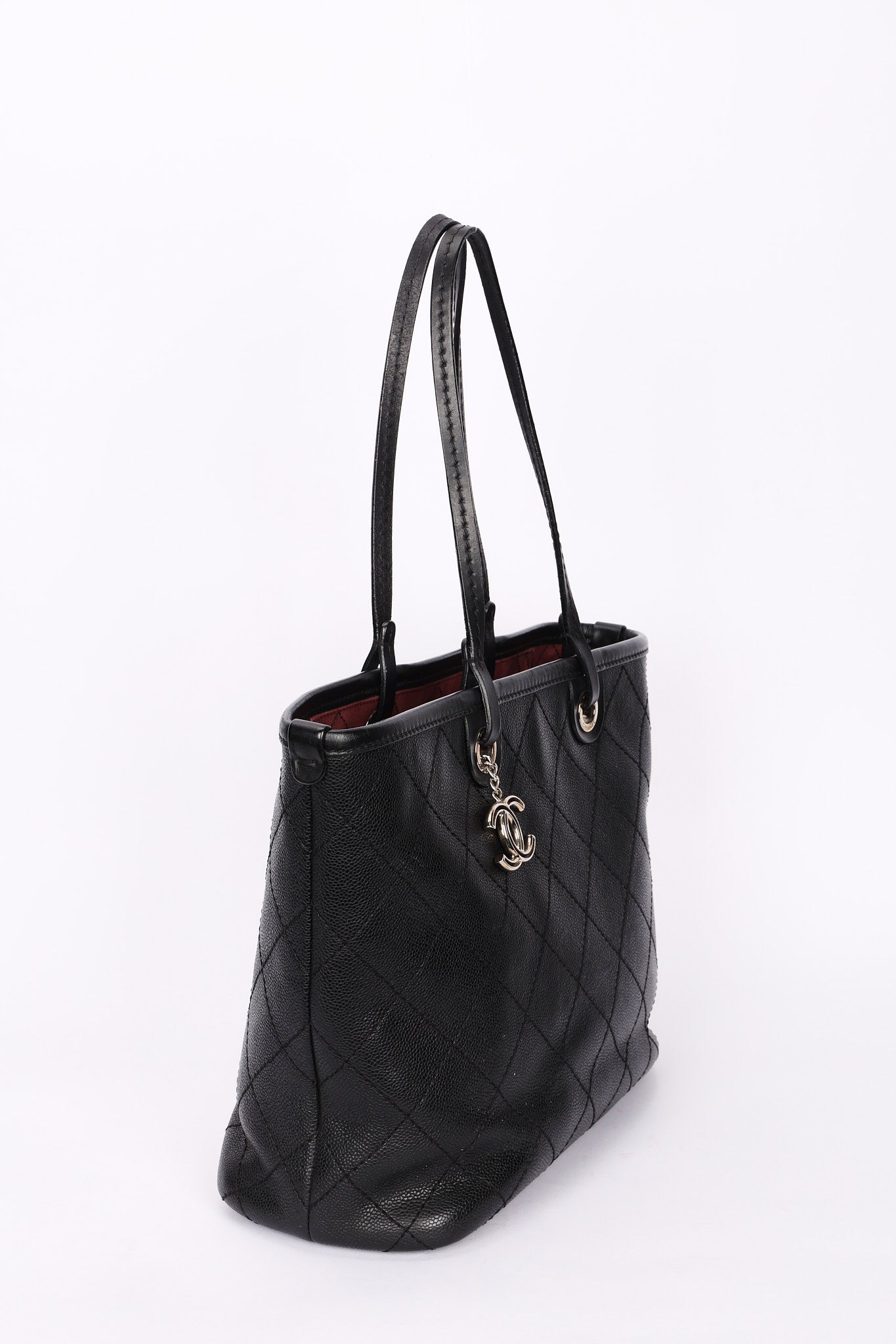 Chanel Shopping Fever Tote Black Caviar SHW
