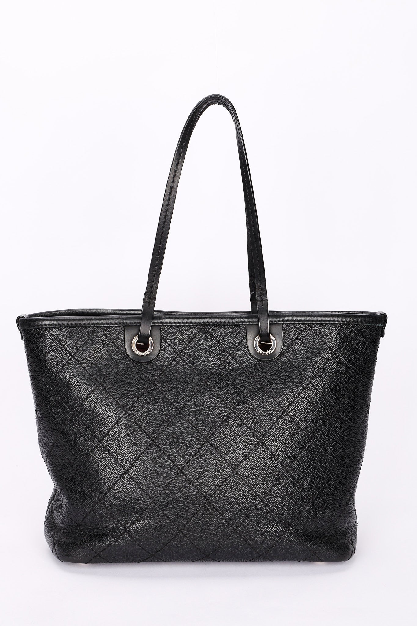 Chanel Shopping Fever Tote Black Caviar SHW