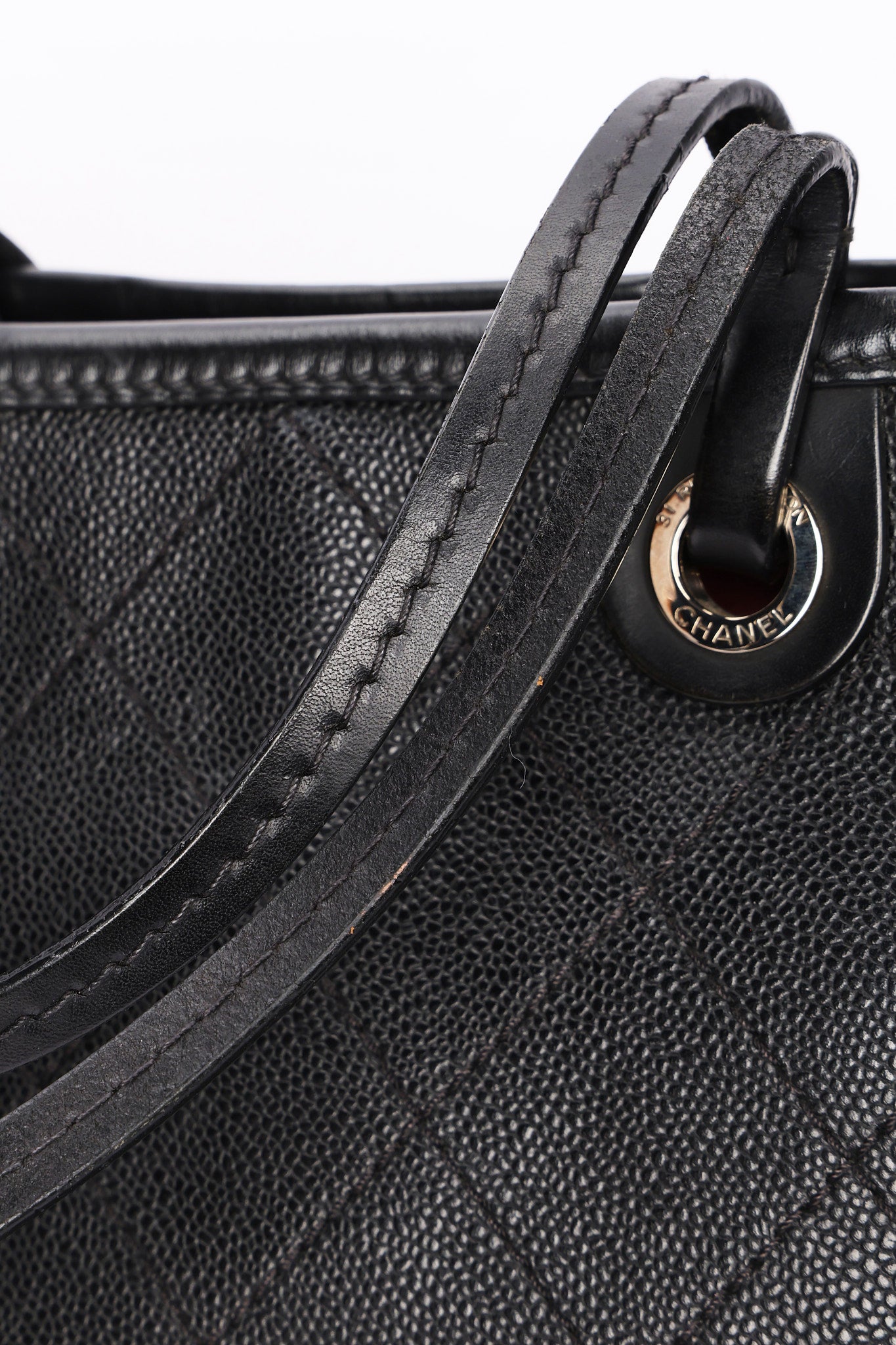 Chanel Shopping Fever Tote Black Caviar SHW