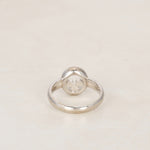 Chopard 18K White Gold Happy Diamonds Ring, Size US 6.75