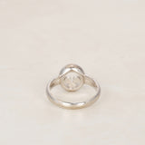 Chopard 18K White Gold Happy Diamonds Ring, Size US 6.75