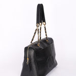 Chanel Timeless Bowler Bag Black Caviar 24K GP