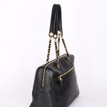 Chanel Timeless Bowler Bag Black Caviar 24K GP