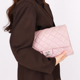 Chanel Single Flap Lilac Lambskin SHW