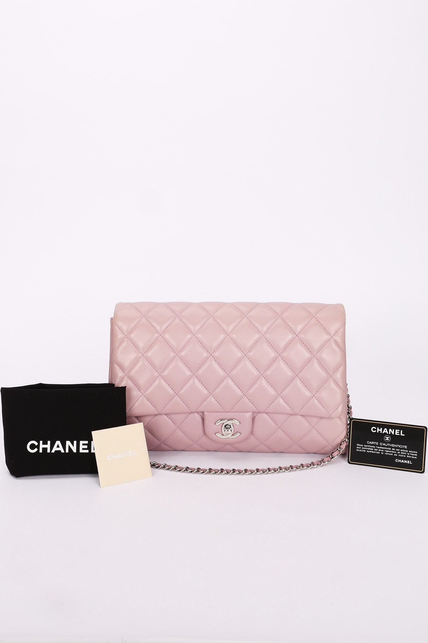 Chanel Single Flap Lilac Lambskin SHW