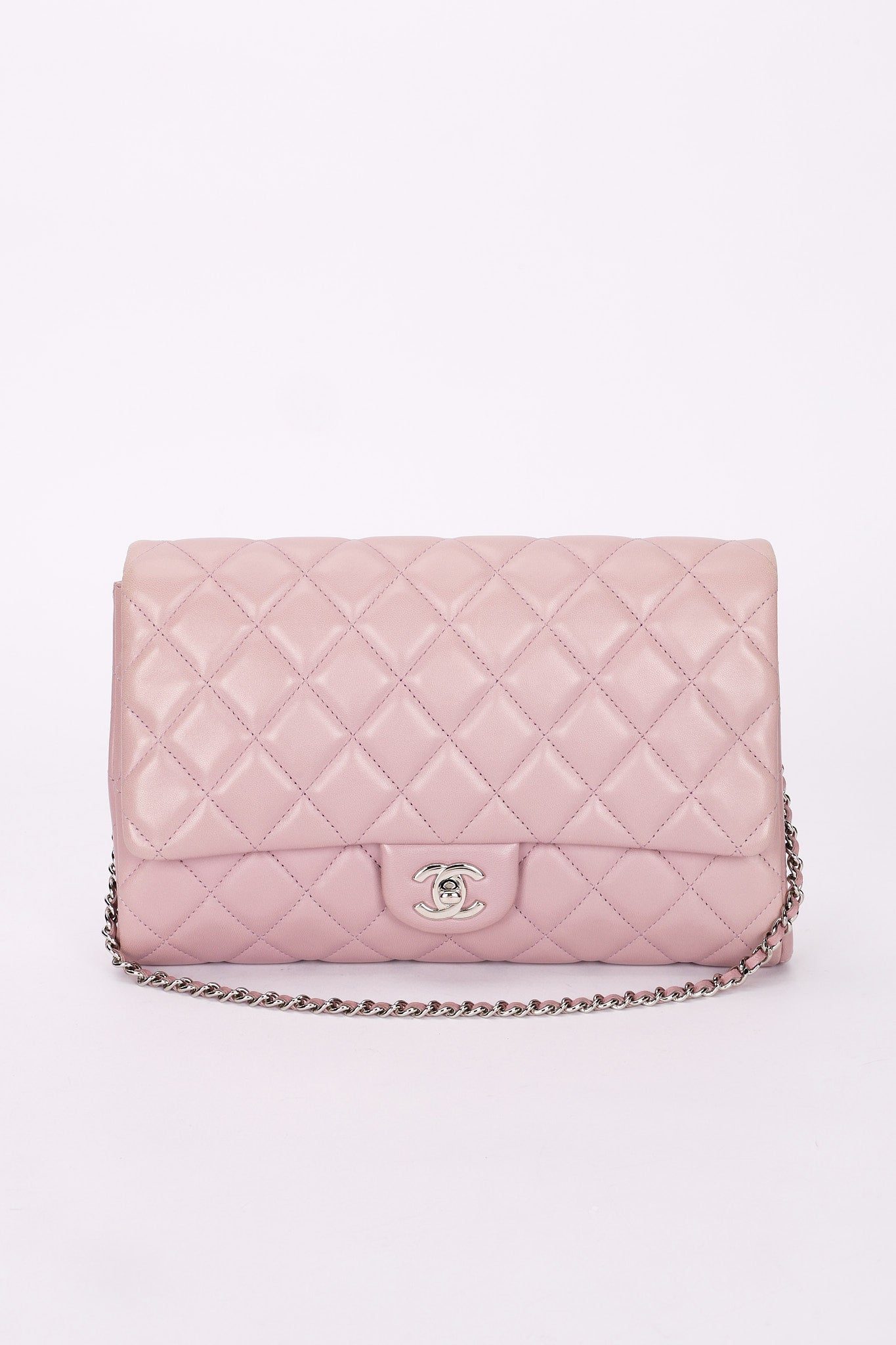 Chanel Single Flap Lilac Lambskin SHW