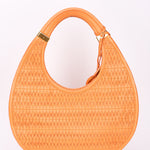 Christian Dior Diorita Twist Hobo Orange