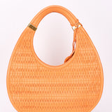 Christian Dior Diorita Twist Hobo Orange