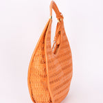 Christian Dior Diorita Twist Hobo Orange