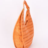 Christian Dior Diorita Twist Hobo Orange