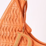 Christian Dior Diorita Twist Hobo Orange