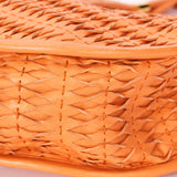 Christian Dior Diorita Twist Hobo Orange