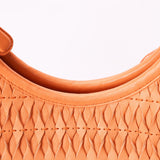 Christian Dior Diorita Twist Hobo Orange
