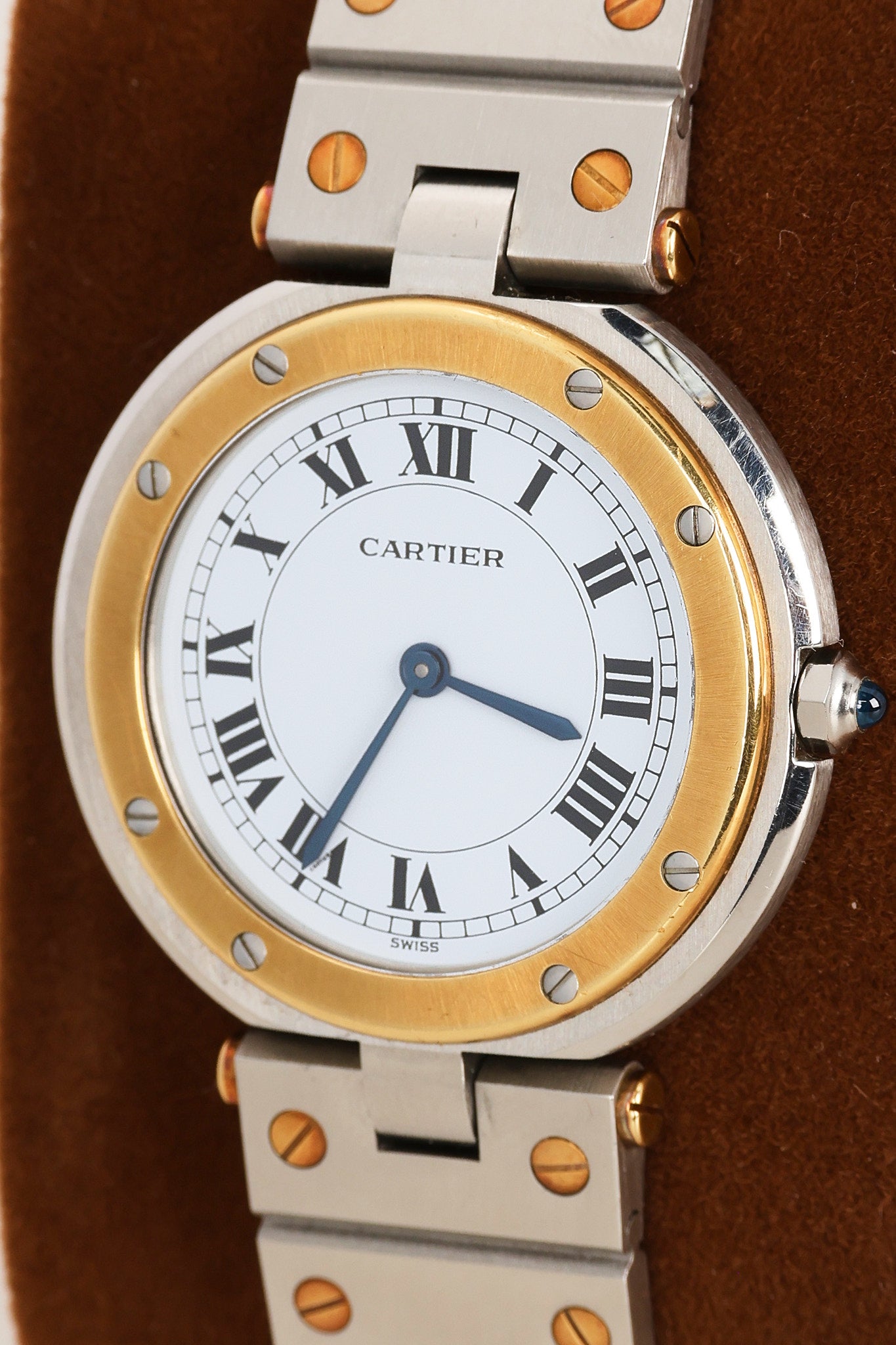 Cartier Santos Vendôme Ronde Two-Tone Watch 32mm