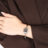 Gucci 1900L Stainless Steel Onyx Watch 19mm