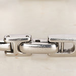 Gucci 1900L Stainless Steel Onyx Watch 19mm