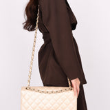 Chanel Maxi Classic Double Flap Iridescent Pearl Caviar BCGHW