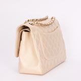 Chanel Maxi Classic Double Flap Iridescent Pearl Caviar BCGHW