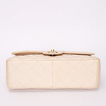 Chanel Maxi Classic Double Flap Iridescent Pearl Caviar BCGHW