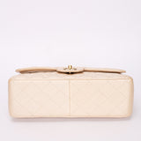 Chanel Maxi Classic Double Flap Iridescent Pearl Caviar BCGHW
