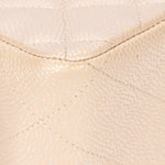 Chanel Maxi Classic Double Flap Iridescent Pearl Caviar BCGHW