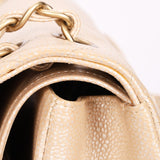 Chanel Maxi Classic Double Flap Iridescent Pearl Caviar BCGHW