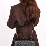 Chanel Medium Diana Flap Black Caviar 24K GP