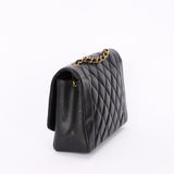 Chanel Medium Diana Flap Black Caviar 24K GP