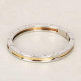 Bvlgari B.Zero1 18K Yellow Gold and Stainless Steel Bracelet