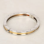 Bvlgari B.Zero1 18K Yellow Gold and Stainless Steel Bracelet