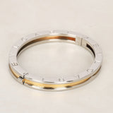 Bvlgari B.Zero1 18K Yellow Gold and Stainless Steel Bracelet
