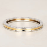 Bvlgari B.Zero1 18K Yellow Gold and Stainless Steel Bracelet