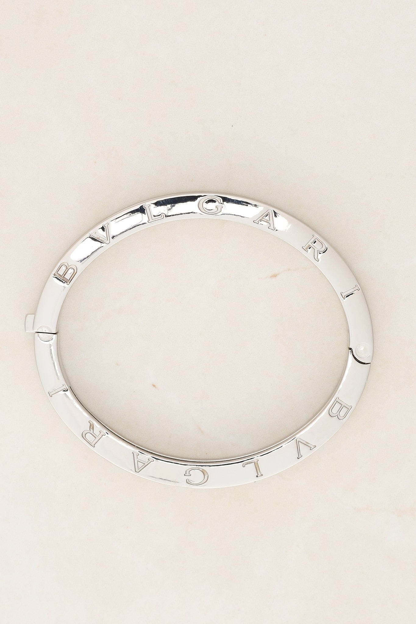 Bvlgari B.Zero1 18K Yellow Gold and Stainless Steel Bracelet