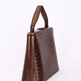 Bottega Veneta Intrecciato Kisslock Frame Top Handle Bag