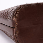Bottega Veneta Intrecciato Kisslock Frame Top Handle Bag