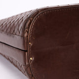 Bottega Veneta Intrecciato Kisslock Frame Top Handle Bag