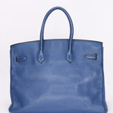Hermès Birkin 35 (color + leather) PHW