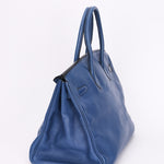 Hermès Birkin 35 (color + leather) PHW
