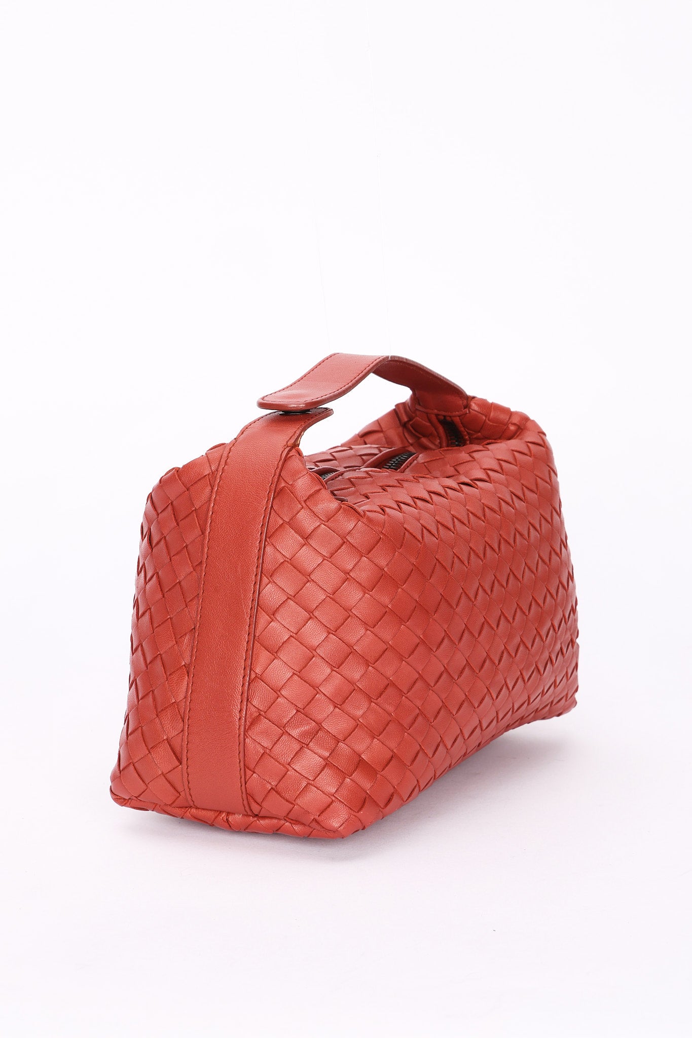 Bottega Veneta Intrecciato Pouch with Strap